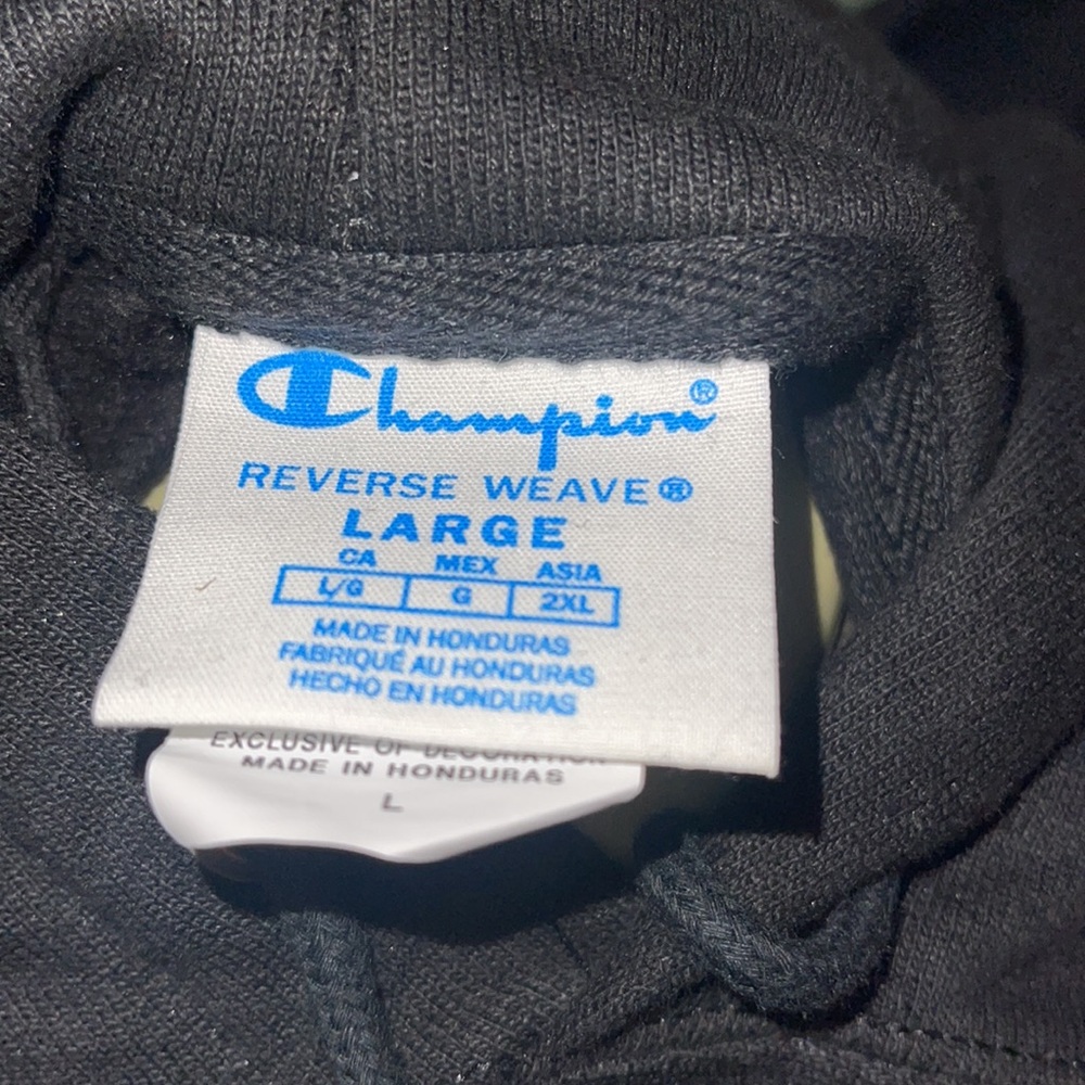 Champion Hoodie Reverse Wave Size L - image 7